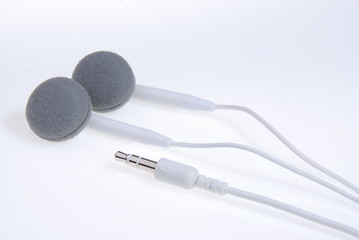 Image showing earphones for mp3-player