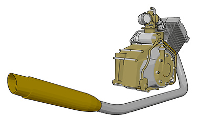 Image showing Different applications of pump vector or color illustration