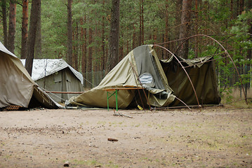 Image showing Boy Scout Camp