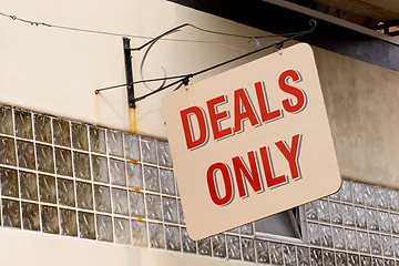 Image showing Deals Only