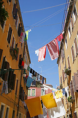 Image showing Washing day Venice.