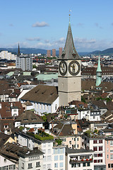 Image showing Zurich skyline