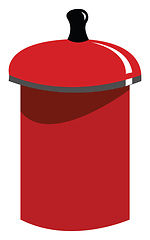 Image showing Pot illustration vector on white background 