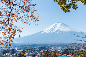 Image showing Mount Fuji in Japan