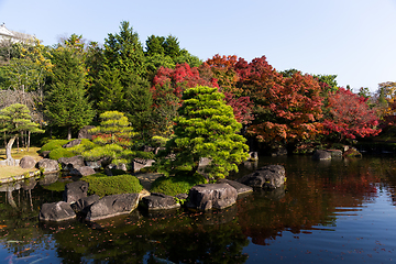 Image showing Japanese garden