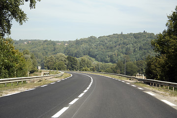 Image showing Empty street