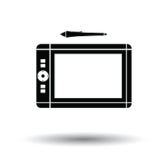 Image showing Graphic tablet icon