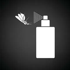 Image showing Mosquito spray icon