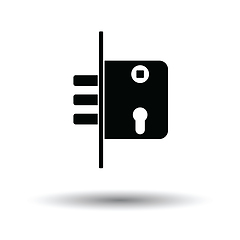 Image showing Door lock icon