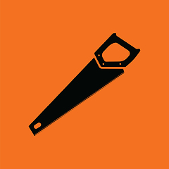 Image showing Hand saw icon