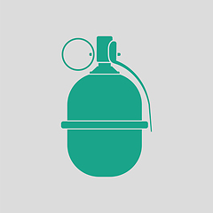 Image showing Attack grenade icon