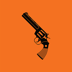 Image showing Revolver gun icon