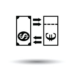 Image showing Currency exchange icon