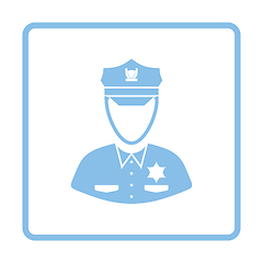 Image showing Policeman icon