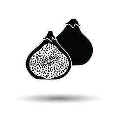 Image showing Fig fruit icon