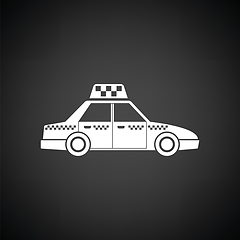 Image showing Taxi car icon