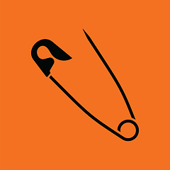Image showing Tailor safety pin icon