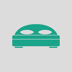 Image showing Hotel bed icon