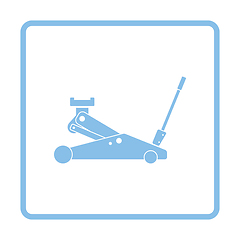Image showing Hydraulic jack icon