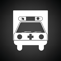 Image showing Ambulance car icon