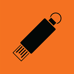Image showing USB flash icon