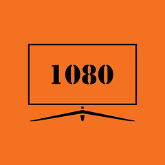 Image showing Wide tv icon