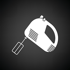 Image showing Kitchen hand mixer icon