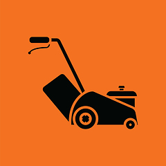 Image showing Lawn mower icon