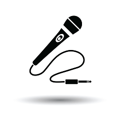 Image showing Karaoke microphone  icon