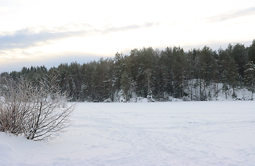 Image showing Norwegian winter landscape