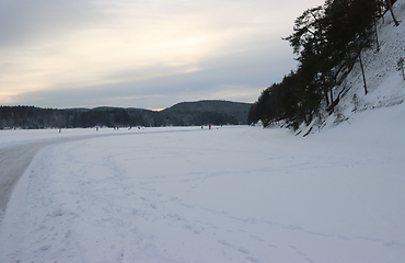 Image showing Norwegian winter landscape