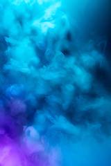 Image showing Abstract colorful, multicolored smoke spreading, bright background for advertising or design, wallpaper for gadget