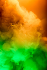 Image showing Abstract colorful, multicolored smoke spreading, bright background for advertising or design, wallpaper for gadget