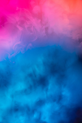 Image showing Abstract colorful, multicolored smoke spreading, bright background for advertising or design, wallpaper for gadget