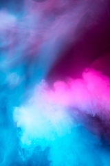 Image showing Abstract colorful, multicolored smoke spreading, bright background for advertising or design, wallpaper for gadget