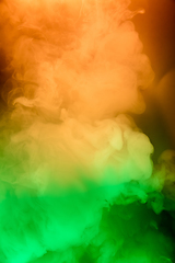 Image showing Abstract colorful, multicolored smoke spreading, bright background for advertising or design, wallpaper for gadget