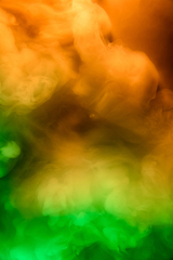 Image showing Abstract colorful, multicolored smoke spreading, bright background for advertising or design, wallpaper for gadget