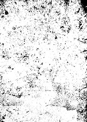 Image showing grunge black texture