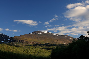 Image showing Mountains in Sweden