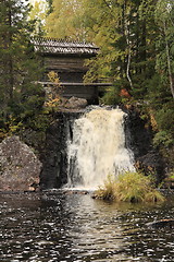 Image showing Wooden mill