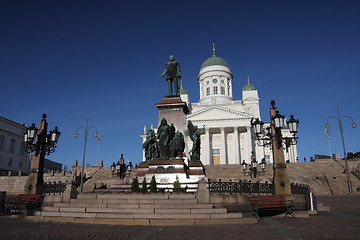 Image showing Helsinki cathedral, Finland