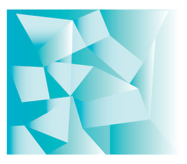 Image showing A white and blue textured design vector or color illustration