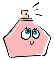 Image showing Happy perfume vector or color illustration