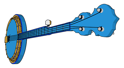 Image showing A reference chord of classical music picture vector or color ill