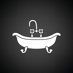 Image showing Bathtub icon