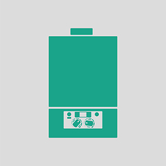 Image showing Gas boiler icon