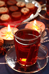 Image showing Hot drink for Christmas