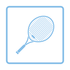 Image showing Tennis racket icon