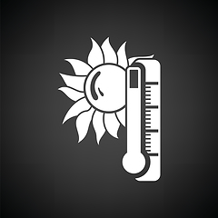 Image showing Summer heat icon