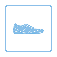 Image showing Man casual shoe icon